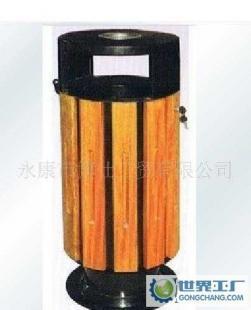 廠家直銷 鋼木垃圾桶【AAA級資信 中國塑業百強】_環保_世界工廠網中國產品信息庫