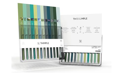 喚心·青 文具新美學，設計靈感源于自然之美